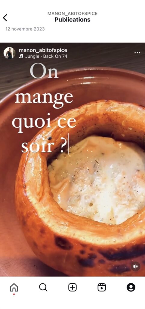 La recette de la fondue au potiron, à découvrir en vidéo sur Instagram !